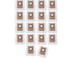 Eufy Omni E25, Omni E28 en Omni C28 Stofzakken (18 Stuks, Plus.Parts® alternatief voor T29YQA20)