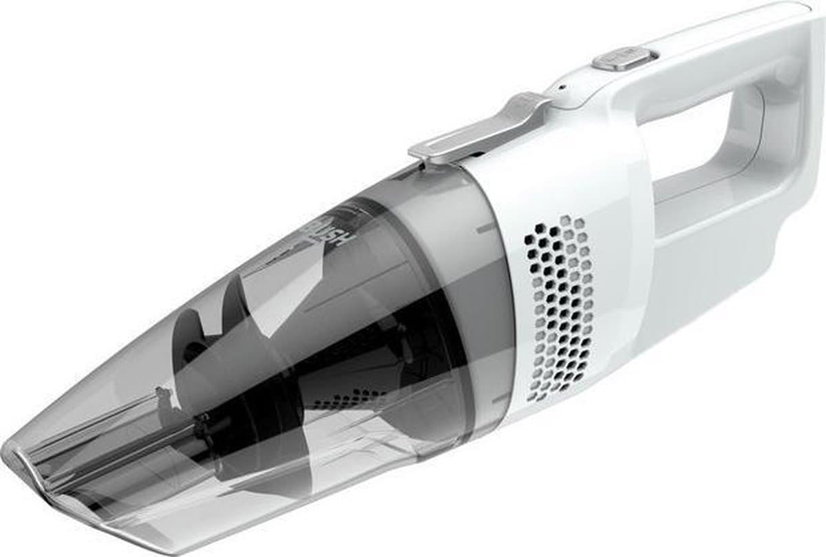 Bush draagbare draadloze stofzuiger kruimelzuiger 7.2v 0.5L wit — afbeelding 1