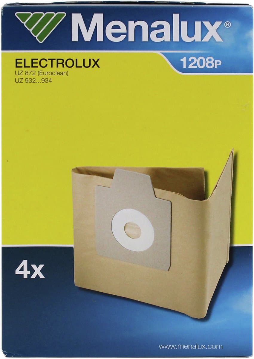 Menalux Stofzuigerzakken T130 4 stuks — afbeelding 1