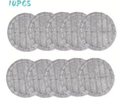 10 Stuks Herbruikbare & Wasbare Moppads voor Dyson V7, V8, V10, V11 - Hoogwaardige Microvezel Moppen - Accessoires voor Elektrische Mopkoppen