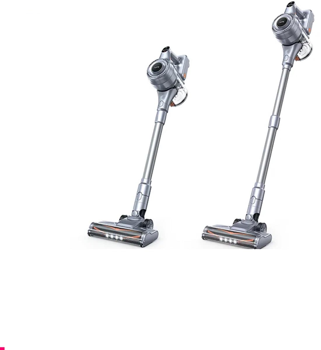 Betaalbare Goederen® draadloze stofzuiger - stofzuiger - snoerloze stofzuiger - draadloze stofzuiger zonder zak - draadloze stofzuiger en kruimeldief — afbeelding 1
