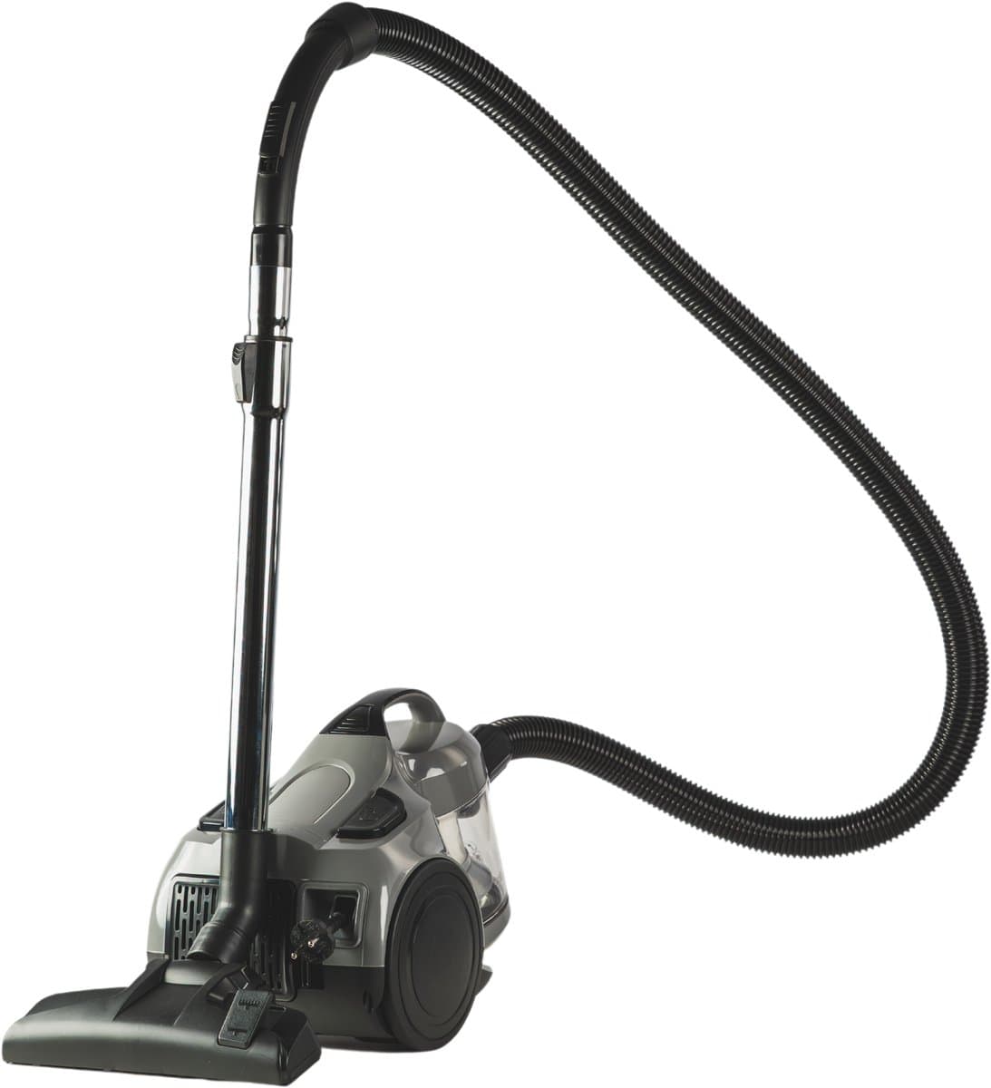 QONOS Q1066885 Power Compact Stofzuiger Zonder Zak – Sterke Zuigkracht – Cyclone Design – HEPA-filter – 2L Stofreservoir – Inclusief Kierenzuiger – Lichtgewicht — afbeelding 1