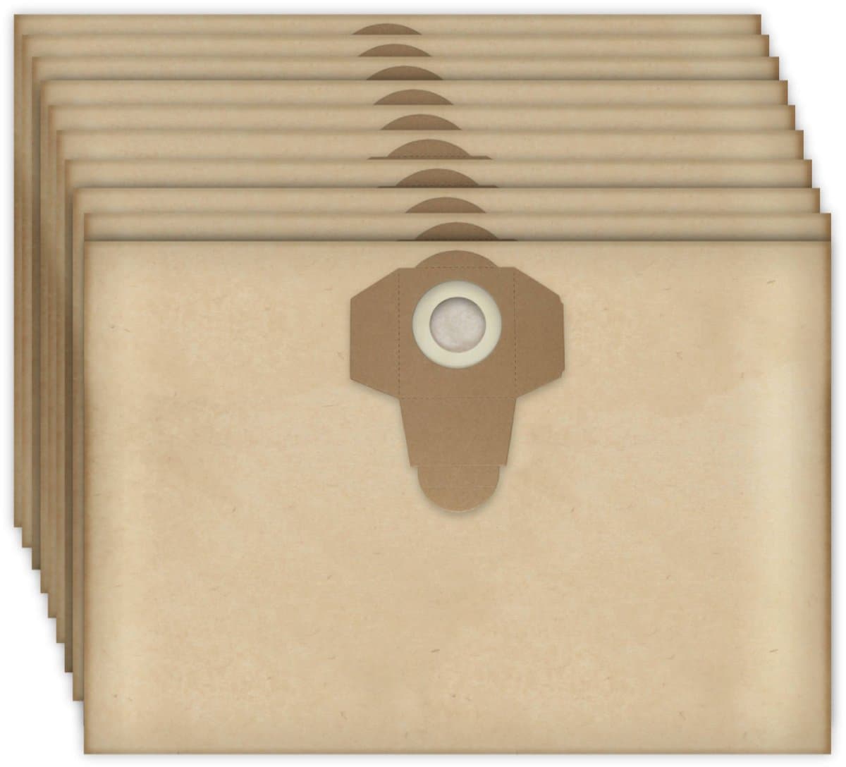 10x Dparts stofzuigerzakken geschikt voor Parkside en Einhell - voor Lidl PNTF 23 - PTS 250 - PNTS 1250 - 1300 - 1400 - 1500 series - nat droog stofzakken — afbeelding 1