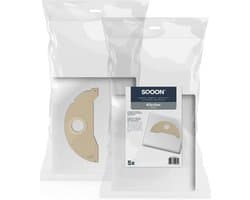 SQOON® Stofzuigerzakken geschikt voor Kärcher A2004 - Gelijk aan model: 6.904-322.0 - High Filtration voor industriële toepassingen - 5 Stuks