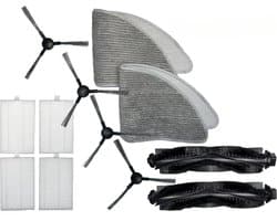 XR-500 Accessoiresset - Geschikt voor CleanDays Robotstofzuiger XR-500 - Onderhoudsset - 12 delig