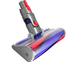 ZENC® Zuigmond Geschikt voor Dyson Steelstofzuiger V15, V11, V10, V8 & V7 - Vloerzuigmond - Stofzuigermondstuk - Opzetstuk - Mondstuk - Stofzuigeraccessoires - Grijs