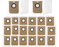 20-delige set stofzakken compatibel met Eufy Clean L60 SES / L60 Hybrid SES / L50 SES robotstofzuigers stofzakken-met grote capaciteit van 2,5 liter,