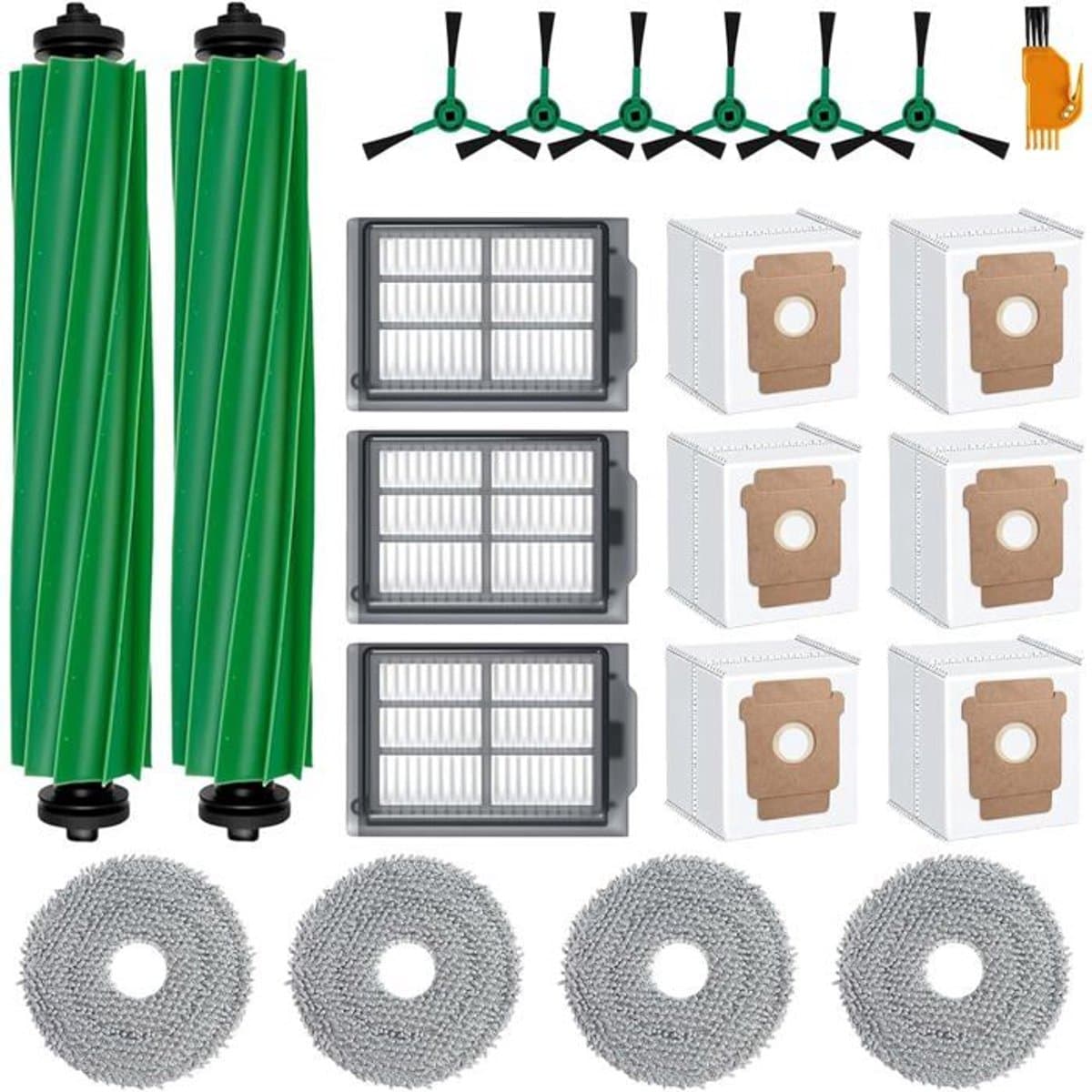22-delige accessoirekit geschikt voor iRobot Roomba Plus 505/405 robotstofzuiger — afbeelding 1