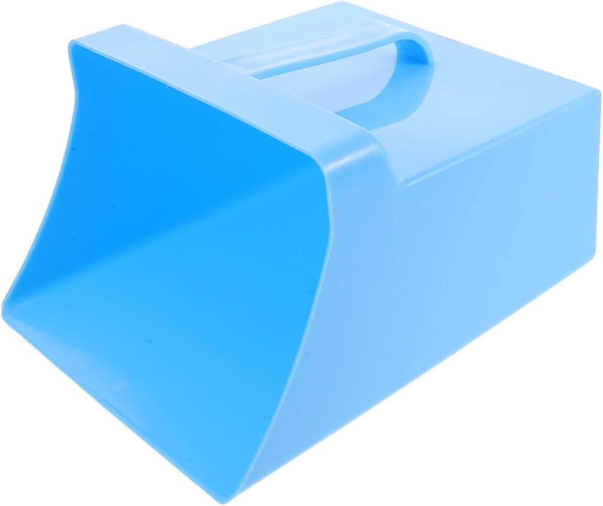 Handstofblik met Handvat - Vuilnisverzamelaar Schep - Efficiënt Reinigen - Ergonomisch Ontwerp - 25 x 21 x 14 cm - Grijs — afbeelding 1