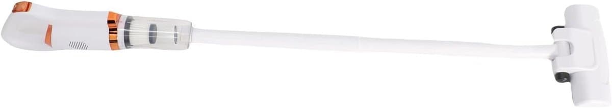 Handstofzuiger - Steelstofzuiger 2-in-1 - Snel Schoonmaken - Draadloos en Stil - 42 x 16 x 12 cm - Wit — afbeelding 1