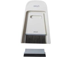 Bezem en Stoffer Set - Huishoudelijke Borstel - Snel Opruimen - Compact Ontwerp - 20 x 14 x 4 cm