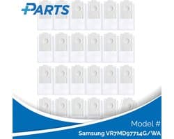 Samsung VR7MD97714G/WA Stofzakken (24 Stuks, Plus.Parts® alternatief voor VCA-RDB95)