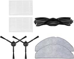 7 stuks - 1 hoofdborstels, 2 filters, 2 dweildoeken en 2 Zijborstel - Voor Tapo RV30 Max Plus / RV30 Max / RV20 Max Plus / RV20 Max robotstofzuigers