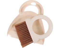 Mini Bezem Stoffer Set - Desktop Reiniger - Bureau Schoonmaken - Compact Ontwerp - 2 Sets - Zoals Afgebeeld