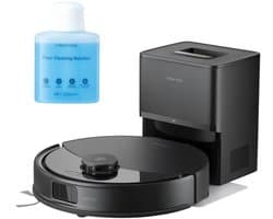 Roborock Q10 PF+ - Robotstofzuiger met dweilfunctie - 10000Pa - Dubbele anti-klit - automatisch wissen - LiDAR-navigatie - 8 mm automatisch liftend mopsysteem - verboden zone - Zwart - S8+/Q8 Max+ upgrade (Q10 X5+)