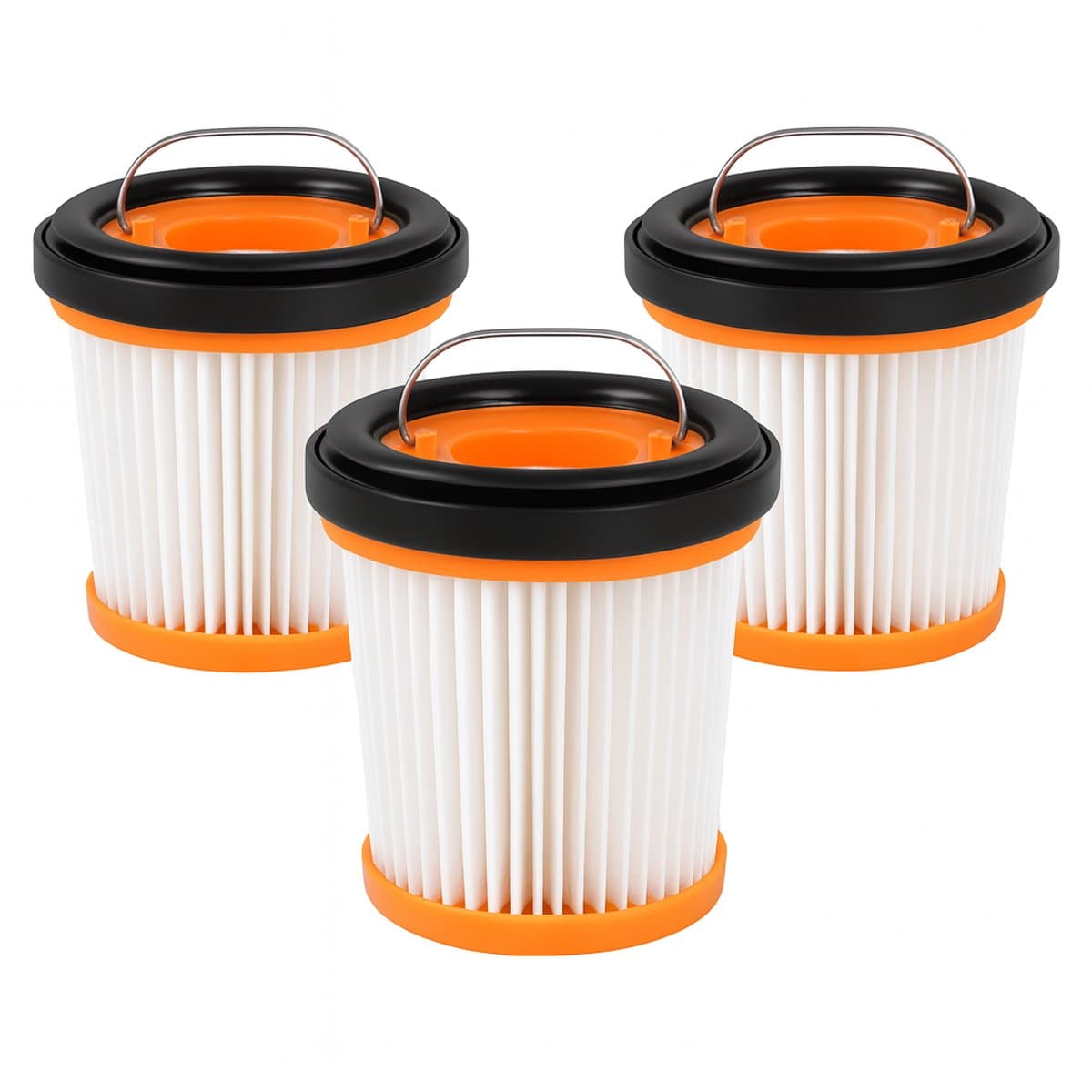 3x Filter geschikt voor Shark WV200, WV200EU, WV201, WV205, WV220 Kruimelzuiger — afbeelding 1