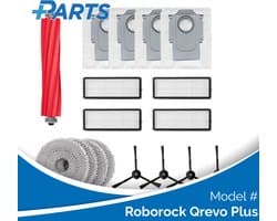 Roborock Qrevo Plus Onderhoudsset (Plus.Parts® alternatief voor 8.02.0297)