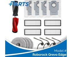 Roborock Qrevo Edge Onderhoudsset (Plus.Parts® alternatief voor 8.02.0411)
