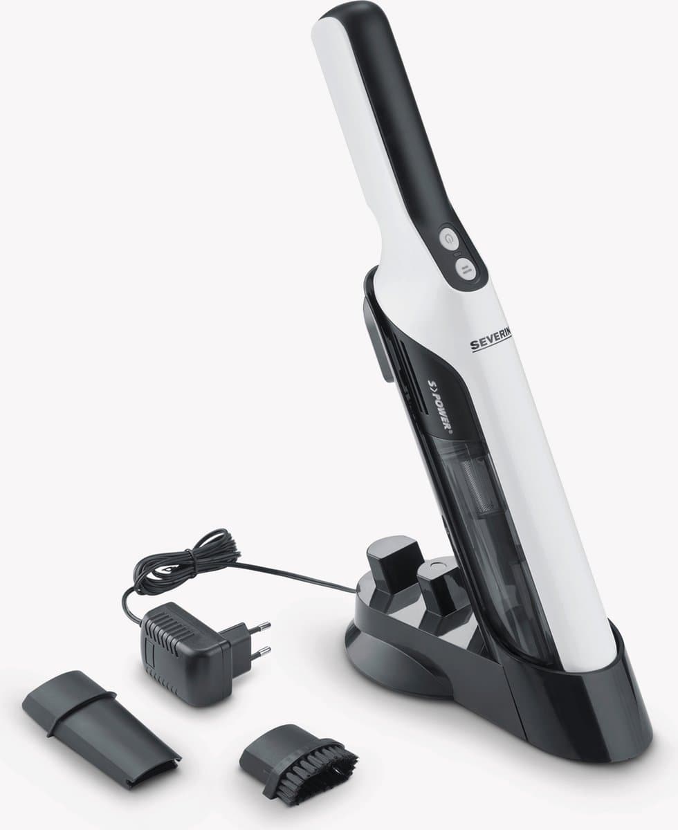 Severin HV 7140 S'Power stofzuiger - Zeer licht 500 gram - Sterke Li-ion accu van 11,1 V en 2.000 mAh - Krachtige digitale motor - 30 minuten Eco Runtime - Incl. verschillende accessoires — afbeelding 1