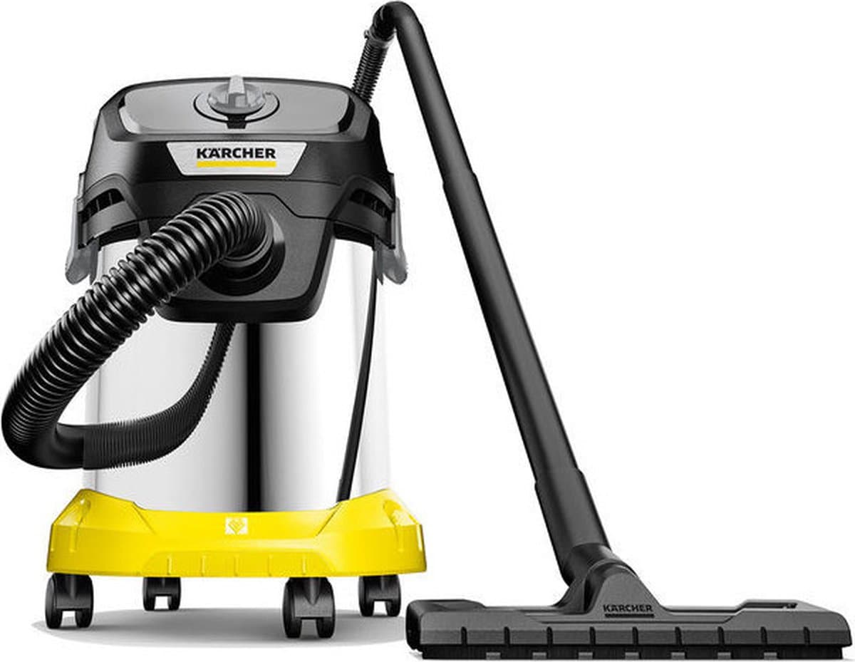 Kärcher KWD 3 S V-17/4/20/F 17 l Trommelstofzuiger Droog en nat 1000 W Stofzak — afbeelding 1