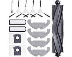 Allecto Plus - Accessoireset voor robotstofzuiger. Hoofdwalsborstel, Hepa-filters, dweilpads, zijborstels, stofzakken, borstel. Geschikt voor Dreame D10 Plus Gen 2. Optimale reiniging.
