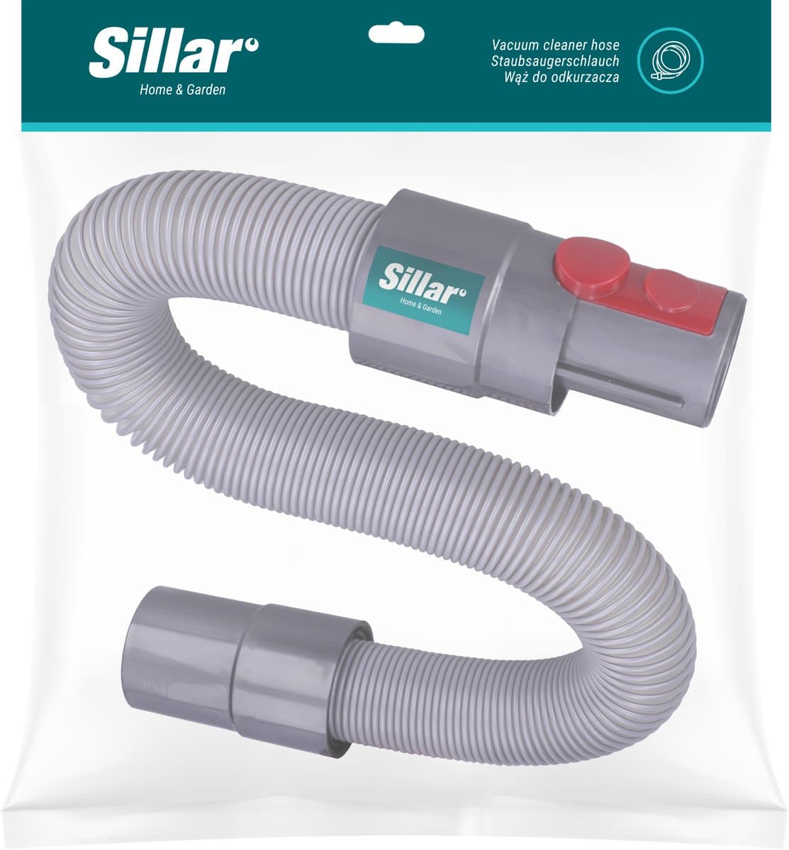 Sillar Flexibele Zuigslang voor Dyson Stofzuiger – Stofzuigerslang - Geschikt voor V7, V8, V10, V11, V15 en Gen5 - 155cm — afbeelding 1