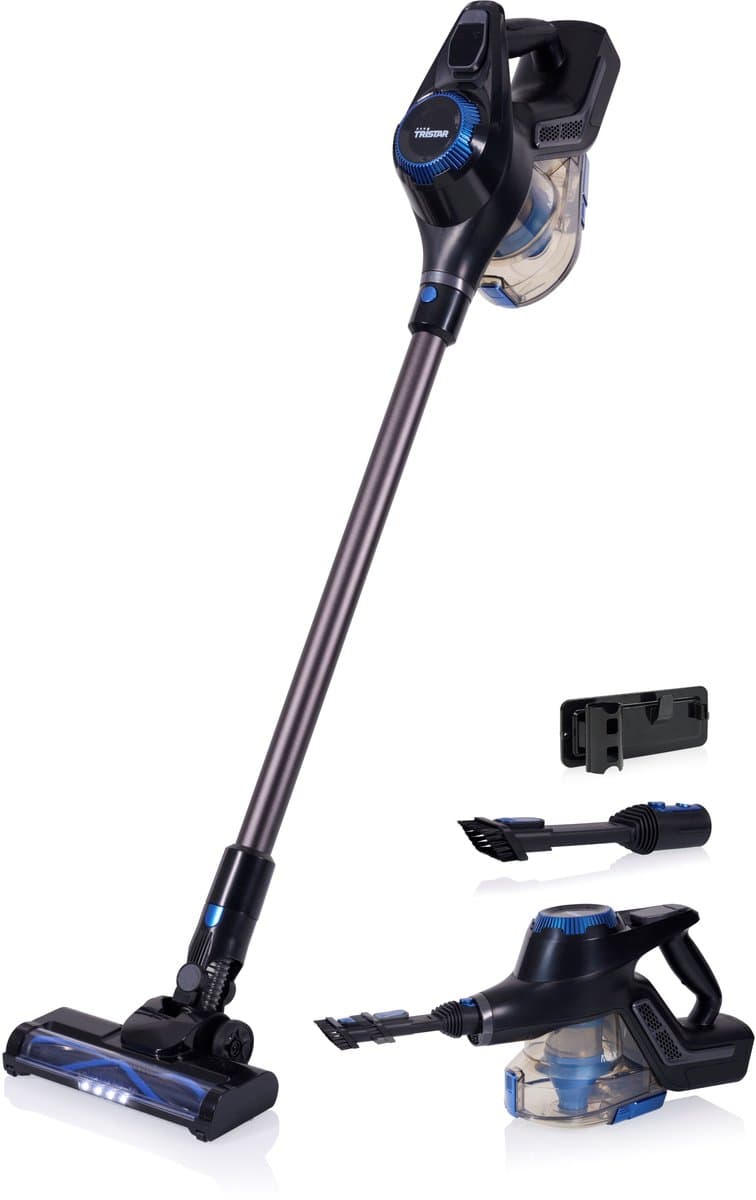 Tristar SZ-2390 Draadloze steelstofzuiger - Verlengde reinigingstijd - LED-verlichting - 250 W — afbeelding 1