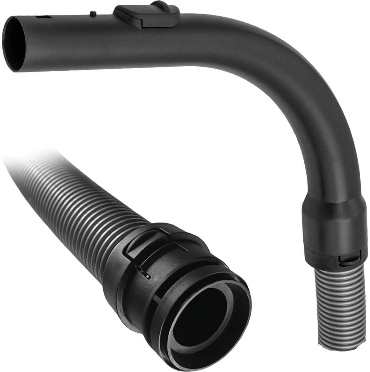 Multaparts® stofzuigerslang geschikt voor Miele S2 / Blizzard CX1 series | 1.9 meter lengte | Compleet met stofzuiger wartel en pistoolgreep | Alternatief voor Miele 7736191 — afbeelding 1