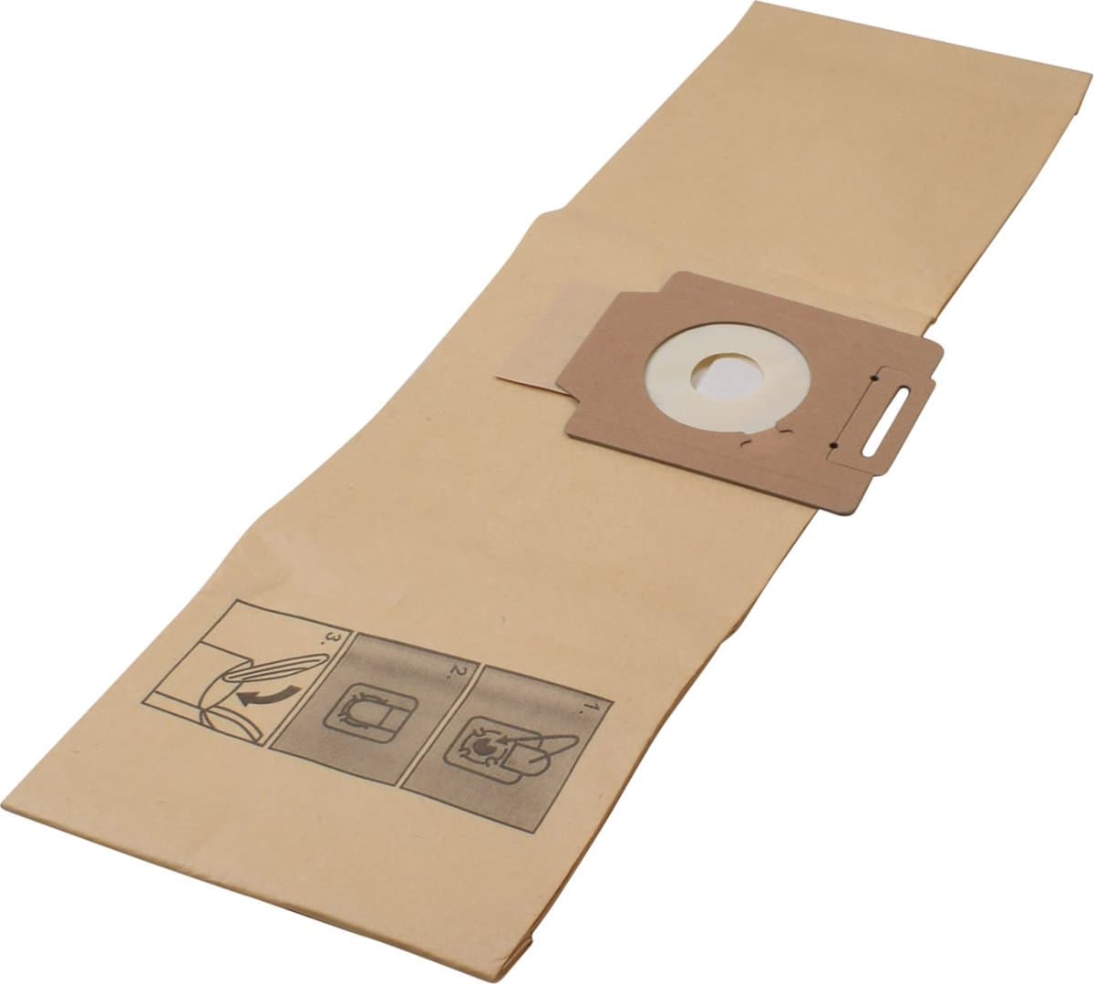 Geschikt voor WETROK. 10 stuks. Stofzuigerzakken voor Durovac6, Papier. COVAKO Merk — afbeelding 1