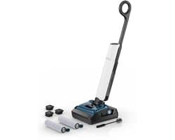 Bosch Serie 4 BHF41WL steelstofzuiger & elektrische bezem Verticale stofzuiger Batterij/Accu Droog en nat Zakloos Zwart, Blauw, Wit 4 Ah