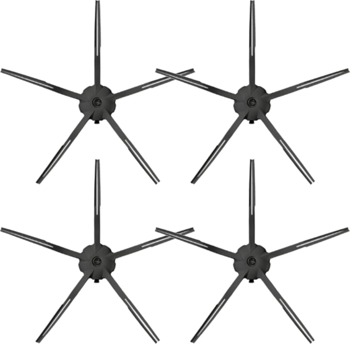 4x Zijborstel geschikt voor Roborock S7 / S7 Plus / S7 MaxV / S7 MaxV Ultra - Borstel set — afbeelding 1