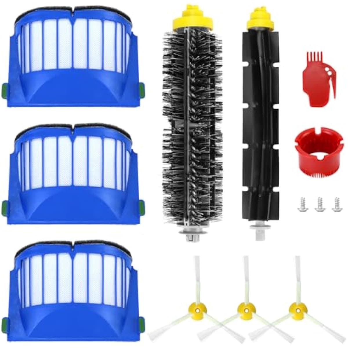 10 – Delige Set Reserveonderdelen voor Veegrobots – Compatibel met de Irobot Roomba 600 – Serie — afbeelding 1