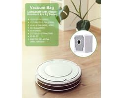 Reservezak voor Roomba i7 i7+ i3 i3+j7 j7+S9 S9+ E5 E6 E7 Clean Base - vervangende stofzakzakken - compatibel met alle automatische vacuümstationmodellen