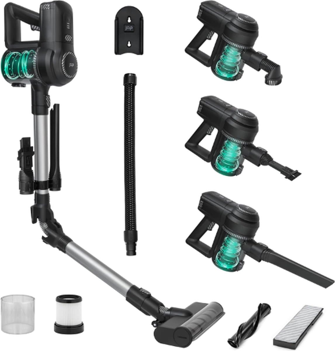 JAP® Steelstofzuiger - Steelstofzuiger Met Snoer - Steelstofzuiger Draadloos - Steelstofzuigers Met Kruimeldief - Steelstofzuigers - Steelstofzuiger Zonder Zak Op Accu - Stofzuiger Draadloos - Steel stofzuiger — afbeelding 1