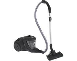 Vloerstofzuiger - Snoer stofzuiger - Huis schoonmaken - Universeel vloermondstuk - 2 liter capaciteit - Grijs