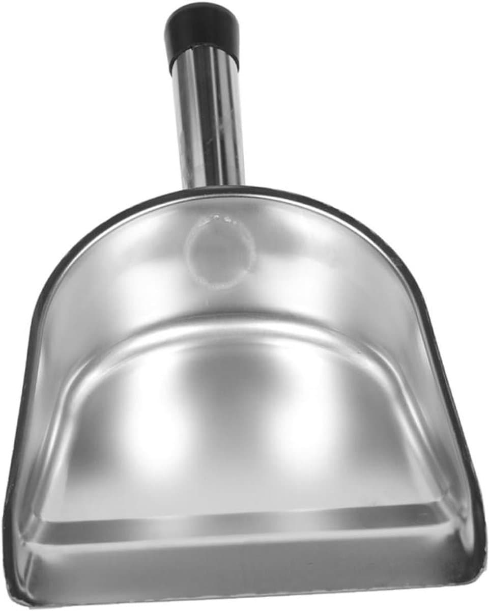 Stofblik Van Pp-materiaal - Handvuilnisschep Bureaublad - Snel Opruimen - Precisie Rand - 39 x 23 x 8.5 cm - Zilver — afbeelding 1
