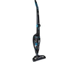 Draadloze Steelstofzuiger - Accu Stofzuiger Handstofzuiger - Snel Huis Reinigen - Inklapbare Handgreep Turbofunctie - 04 l - Zwart Blauw