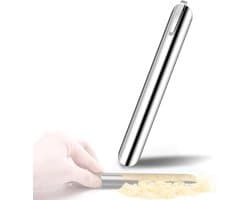 Broodkruimel Veegmachine - Kruimelverzamelaar Tafel - Tafel Schoonmaken - Roestvrij Staal - 15.49 x 1.98 cm - Zilver