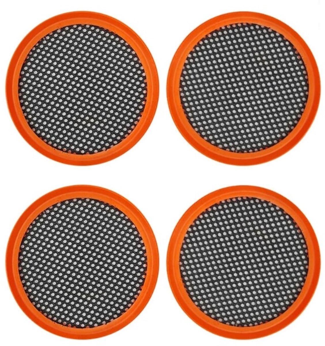 4-delig filter geschikt voor Philips stofzuiger FC8009 accessoires FC8081/6723/6725/6727/6728 — afbeelding 1