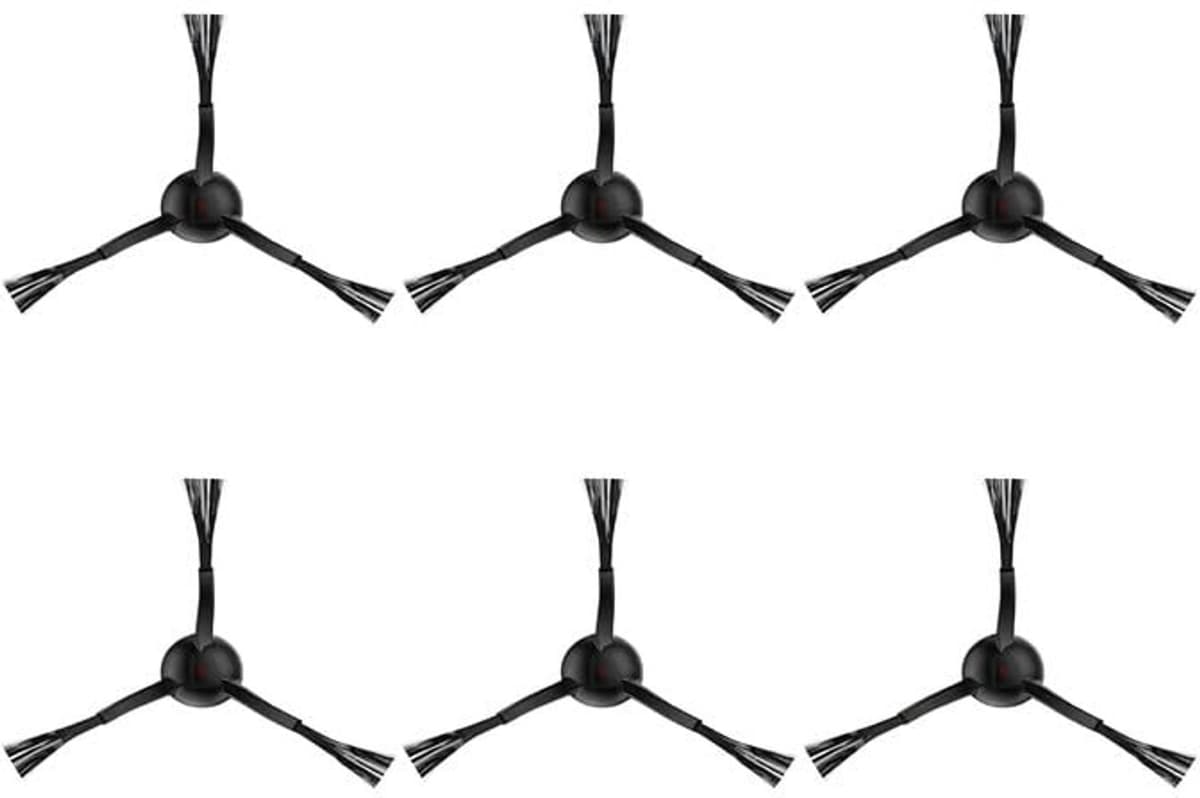 Zijdenborstels voor Diverse Robotstofzuigers (6 Stuks) — afbeelding 1