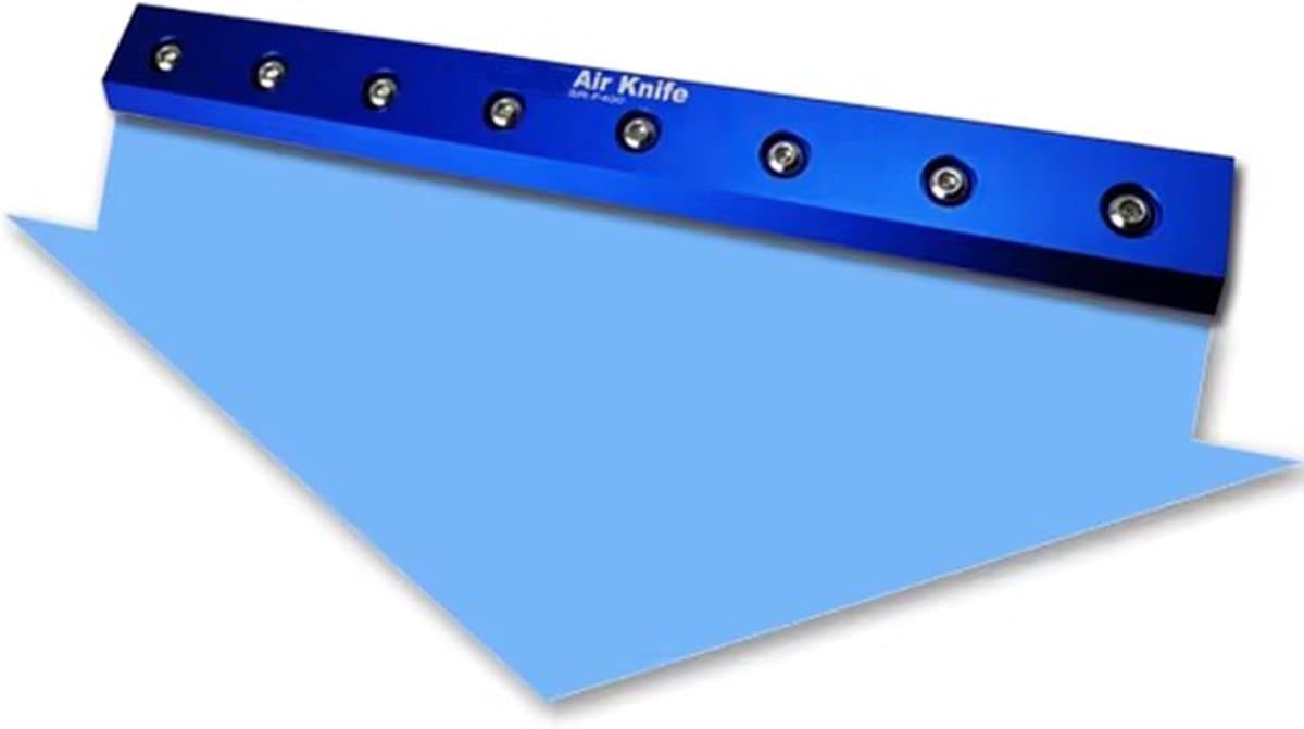 Luchtmeter ventilator - Blazer - Stof verwijderen - Ultradun design - 300 mm - Aluminium — afbeelding 1