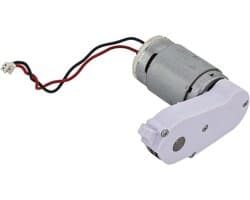 Vervanging Hoofdrol Borstelmotor - Robotstofzuiger Motor Onderdeel - Stofzuiger Onderhoud - Metalen Constructie - 130 Grams - Zwart Zilver