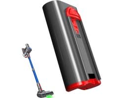 Reserveaccu Stofzuiger - Accu Vervangen - Draadloos Stofzuigen - Compatibel met CJ-C12D-1 - 13 x 18 x 4 cm - Zwart