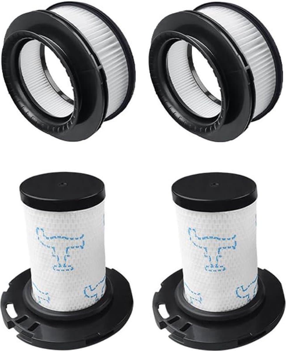 Filterset voor Rowenta X-Force Flex 11.60 12.60 14.60 15.60 stofzuiger - RH98xx - vervanging filter motor ZR009008 schuimfilter scheider ZR009007 — afbeelding 1