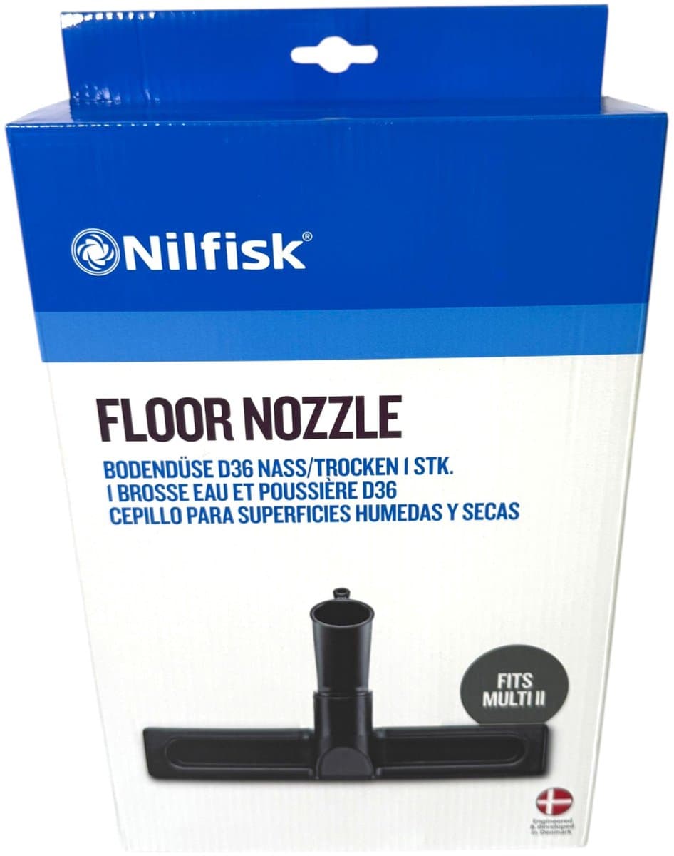 Nilfisk D 36 vloerzuigmond 36 mm voor nat- en droogzuigers ( 107417197 ) — afbeelding 1