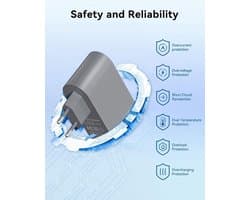 26.1V Oplader Geschikt voor Dyson V6 V7 V8 - Vervangende Oplader Geschikt voor Dyson - Universeel - Battery Charger - Stofzuigeradapter - Kabel 1,8 m - Voor Dyson Steelstofzuigers - Voor Animal Stofzuigers Netwerkadapter AC-Ad