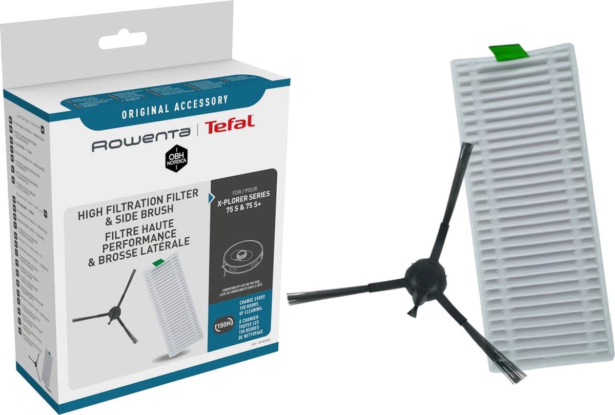 Rowenta- Filter en borstel en zijborstel X-PLORER 75S 75S+ ZR185002 - ZR185002 — afbeelding 1