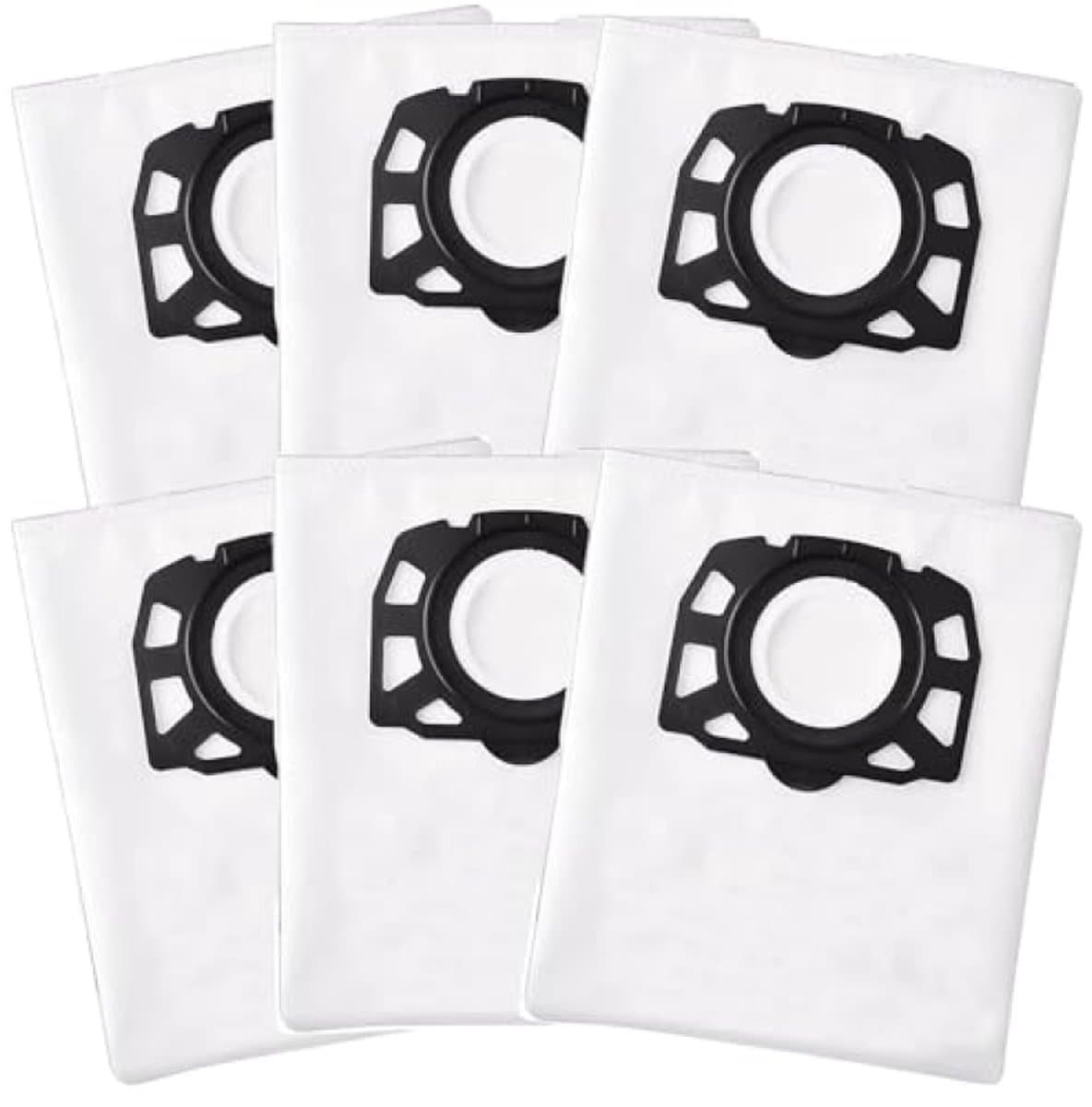 10 stuks stofzuigerzakken voor nat/droogzuigers - Geschikt voor Kärcher WD2 WD3 KWD1 KWD2 KWD3 WD3.200 - WD3.800 M/SE4001/SE4002 stofzuiger, vervangt 2.863-314.0 — afbeelding 1
