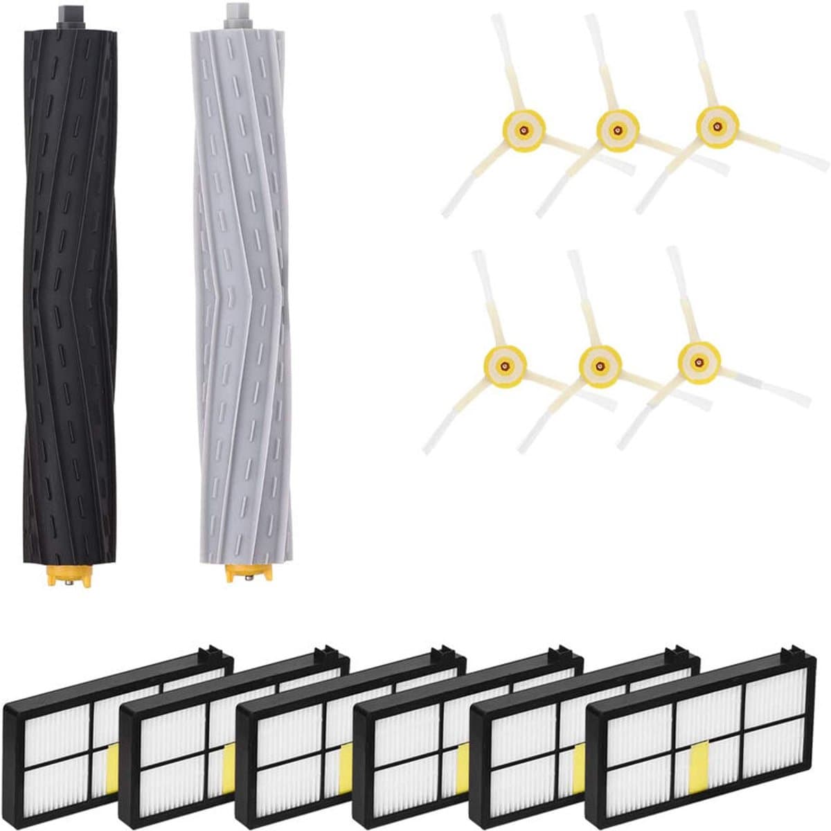 Vervangende Accessoirekit Geschikt voor iRobot Roomba Serie 980 960 900 890 880 870 860 800, Filters en Borstels — afbeelding 1
