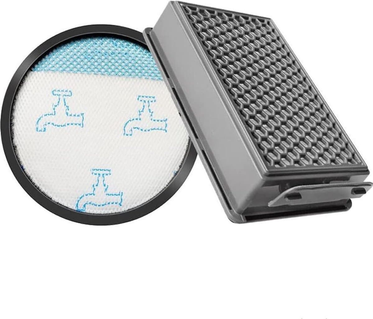 Vervangende HEPA-filterset Geschikt voor Rowenta Compact Power XXL RO4811EA RO4871EA RO4855EA RO4826EA stofzuigers — afbeelding 1